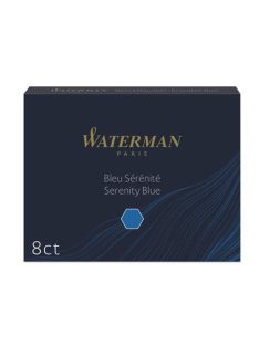 WATERMAN Töltőtoll patron, WATERMAN, kék