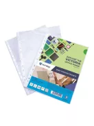 VICTORIA OFFICE Genotherm, lefűzhető, A4, 50 mikron, narancsos felület, VICTORIA OFFICE