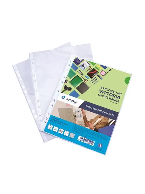 VICTORIA OFFICE Genotherm, lefűzhető, A4, 50 mikron, narancsos felület, VICTORIA OFFICE