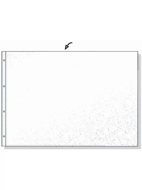 REXEL Genotherm, lefűzhető, A3, 80 mikron, narancsos felület, fekvő, REXEL