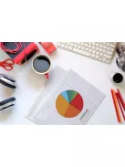 VICTORIA OFFICE Genotherm, lefűzhető, A4, 50 mikron, narancsos felület, VICTORIA OFFICE