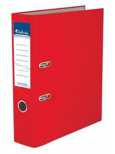   VICTORIA OFFICE Iratrendező, 75 mm, A4, PP/karton, VICTORIA OFFICE, "Basic", piros