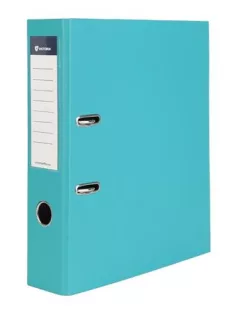   VICTORIA OFFICE Iratrendező, 75 mm, A4, PP/karton, VICTORIA OFFICE, "Basic", türkiz