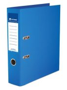 VICTORIA OFFICE Iratrendező, 75 mm, A4, PP/PP, élvédő sínnel, VICTORIA OFFICE, "Premium", kék
