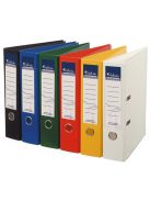 VICTORIA OFFICE Iratrendező, 75 mm, A4, PP/PP, élvédő sínnel, VICTORIA OFFICE, "Premium", kék