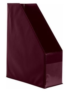   VICTORIA OFFICE Iratpapucs, PVC, 95 mm, VICTORIA OFFICE, bordó