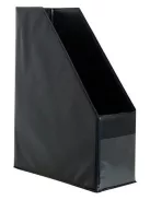 VICTORIA OFFICE Iratpapucs, PVC, 95 mm, VICTORIA OFFICE, fekete