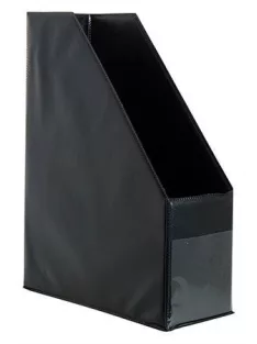   VICTORIA OFFICE Iratpapucs, PVC, 95 mm, VICTORIA OFFICE, fekete