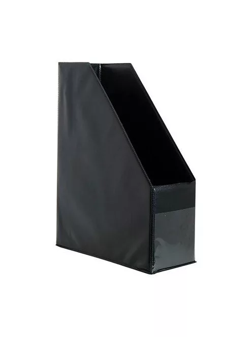 VICTORIA OFFICE Iratpapucs, PVC, 95 mm, VICTORIA OFFICE, fekete