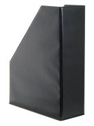 VICTORIA OFFICE Iratpapucs, PVC, 95 mm, VICTORIA OFFICE, fekete