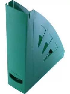   VICTORIA OFFICE Iratpapucs, műanyag, 75 mm, VICTORIA OFFICE, zöld