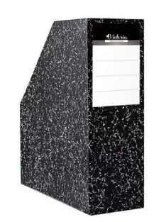   VICTORIA OFFICE Iratpapucs, karton, 90 mm, VICTORIA OFFICE, "Márvány"