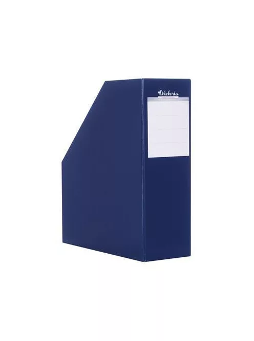 VICTORIA OFFICE Iratpapucs, karton, 90 mm, VICTORIA OFFICE, sötétkék