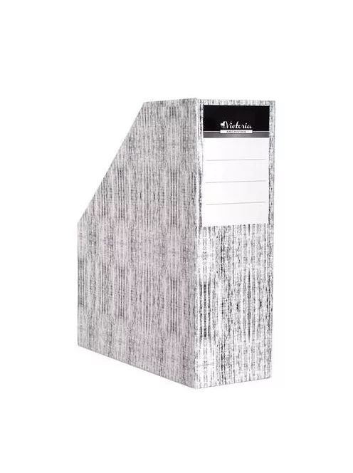 VICTORIA OFFICE Iratpapucs, karton, 90 mm, VICTORIA OFFICE, "Textil"