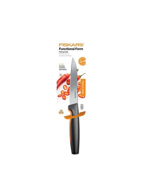 FISKARS Hámozókés, 11 cm, FISKARS "Functional Form"