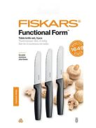FISKARS Késkészlet, asztali, 12 cm, FISKARS "Functional Form" fekete