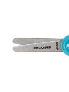 FISKARS Olló, iskolai, 13 cm, FISKARS "Glitter Kids", kék