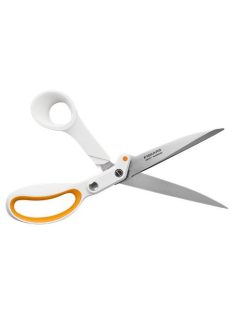   FISKARS Szabóolló, 25 cm, FISKARS "Amplify", fehér