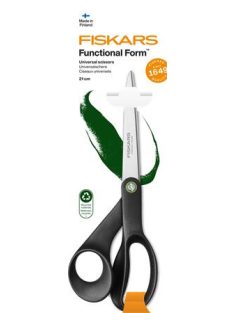   FISKARS Olló, általános, 21 cm, FISKARS "Functional Form Renew", fekete