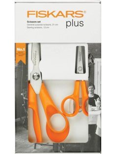   FISKARS Olló készlet, FISKARS "Classic", narancssárga