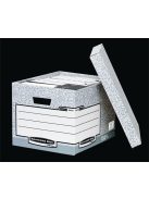 FELLOWES Archiválókonténer, karton, standard, "BANKERS BOX® SYSTEM by FELLOWES®"