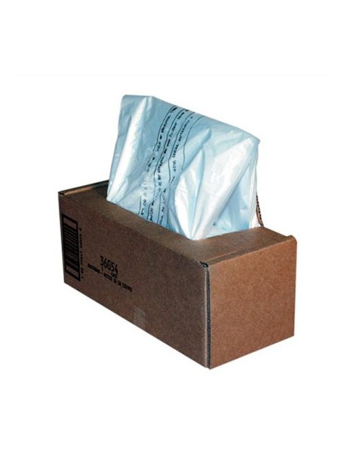 FELLOWES Hulladékgyűjtő zsák iratmegsemmisítőhöz, 50-75 literes kapacitásig, FELLOWES