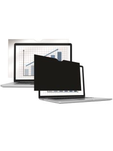   FELLOWES Monitorszűrő, betekintésvédelemmel, 345x194 mm, 15,6", 16:9 FELLOWES "PrivaScreen™", fekete