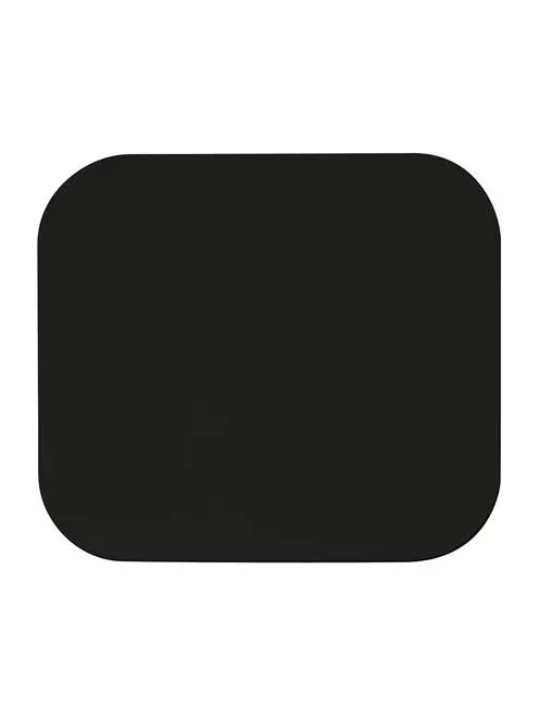 FELLOWES Egéralátét, textil borítás, FELLOWES "Solid", fekete