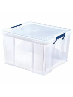   FELLOWES Műanyag tároló doboz, átlátszó, 48 liter, FELLOWES, "ProStore™"
