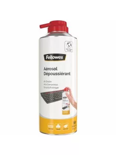   FELLOWES Sűrített levegős porpisztoly, HFC mentes, gyúlékony, 520 ml/350 ml, FELLOWES