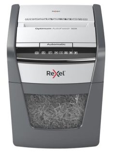   REXEL Iratmegsemmisítő, konfetti, 50 lap, REXEL, "Optimum AutoFeed+ 50X"