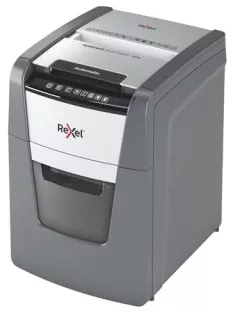   REXEL Iratmegsemmisítő, konfetti, 90 lap, REXEL, "Optimum AutoFeed+ 90X"