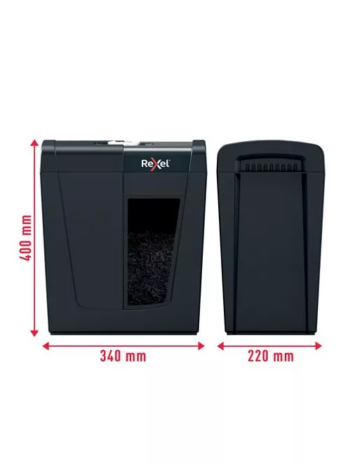 REXEL Iratmegsemmisítő, konfetti, 10 lap, REXEL, "Secure X10"