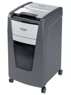   REXEL Iratmegsemmisítő, konfetti, 300 lap, REXEL, "Optimum AutoFeed+ 300X"