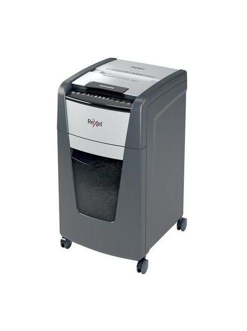 REXEL Iratmegsemmisítő, konfetti, 300 lap, REXEL, "Optimum AutoFeed+ 300X"