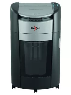   REXEL Iratmegsemmisítő, mikrokonfetti, 300 lap, REXEL "ShredMax AutoFeed+ 300M P5"