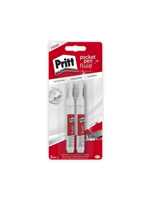 HENKEL Hibajavító toll, 8 ml, bliszter, HENKEL "Pritt Pocket Pen"