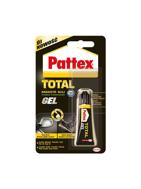 HENKEL Ragasztó, folyékony, 8 g, HENKEL "Pattex Total Gel"