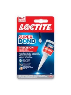   HENKEL Pillanatragasztó, 5 g, HENKEL "Loctite Super Bond Precision"