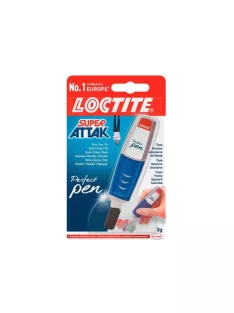   HENKEL Pillanatragasztó, 3 g, HENKEL "Loctite Super Bond CREATIVE Perfect Pen"