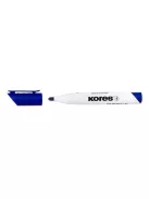 KORES Tábla- és flipchart marker, 3 mm, kúpos, KORES "K-Marker XW1", kék