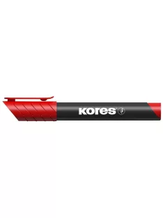   KORES Alkoholos marker, 3-5 mm, kúpos, KORES "K-Marker XP1", piros