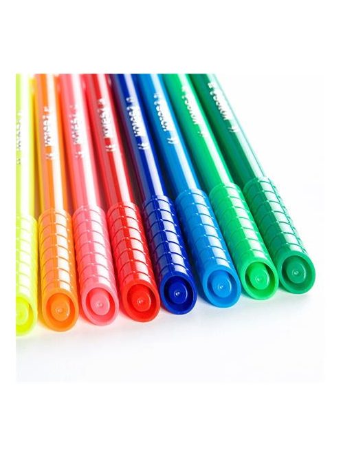 KORES Filctoll készlet, kimosható, KORES "Korellos", 24 különböző szín