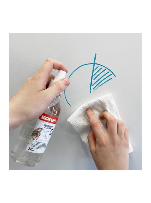 KORES Tisztítófolyadék, táblához, 250 ml, KORES