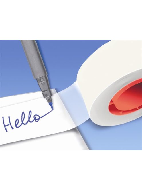 KORES Ragasztószalag, írható, 19 mm x 33 m, KORES "Invisible", áttetsző