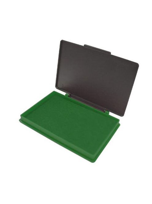 KORES Bélyegzőpárna, 110x70 mm, KORES "Stampo", zöld