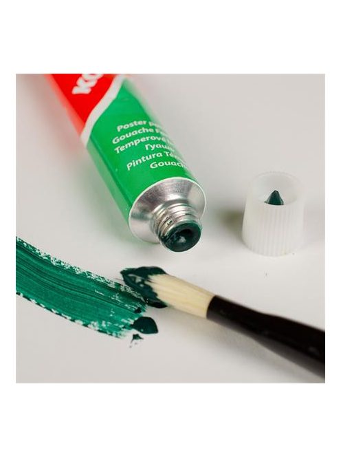 KORES Tempera készlet, 12 ml, KORES, 12 különböző szín