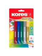 KORES Csillámos ragasztó, pasztell, KORES