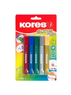 KORES Csillámos ragasztó, pasztell, KORES