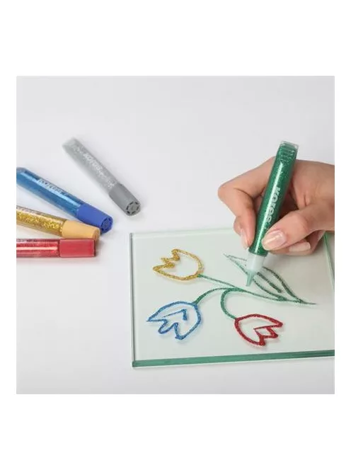 KORES Csillámos ragasztó, pasztell, KORES